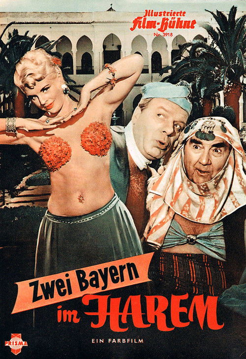 Zwei Bayern im Harem poster