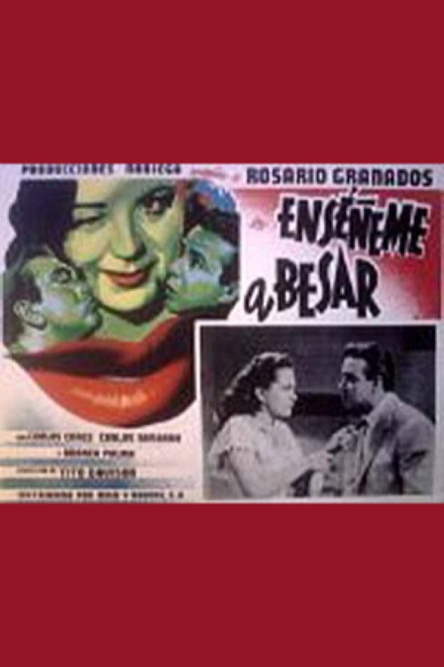 Enseñame a besar poster