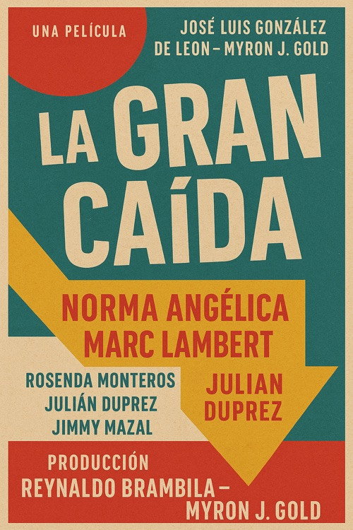 La gran caída poster