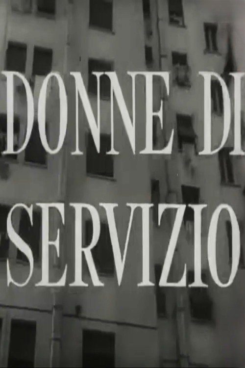 Donne di servizio poster