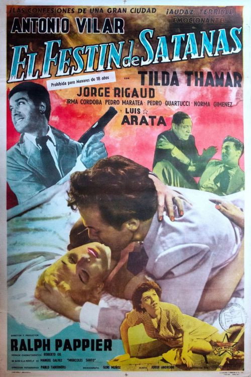 El festín de Satanás poster