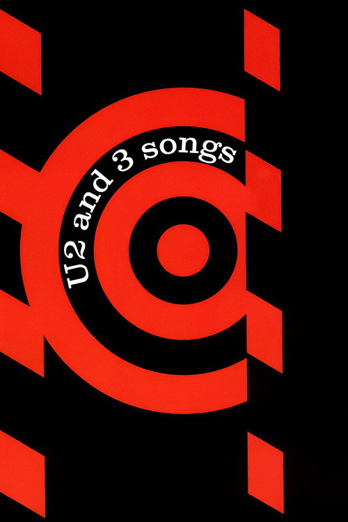 U2 and 3 songs poster