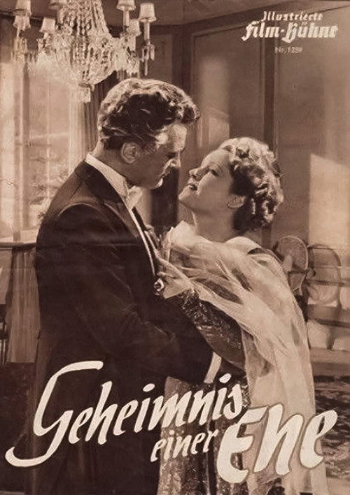 Geheimnis einer Ehe poster