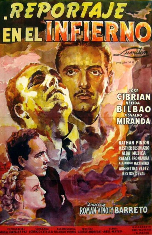 Reportaje en el infierno poster