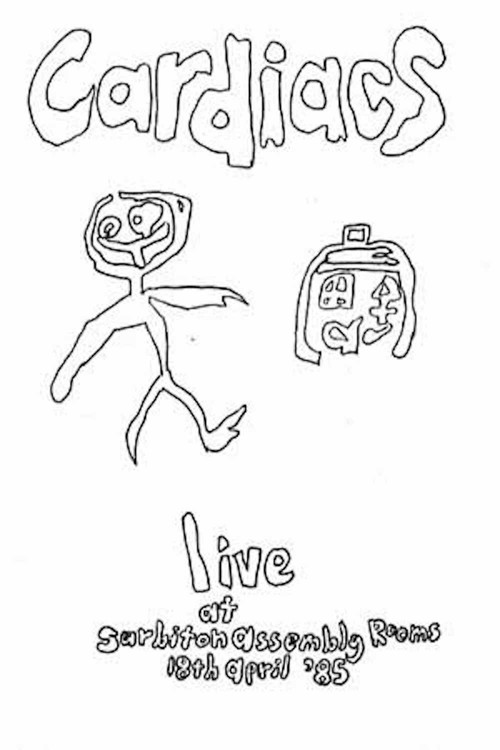 Cardiacs: Live at Surbiton Assembly Rooms 18th April '85 poster