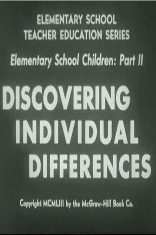 Discovering Individual Differences poster