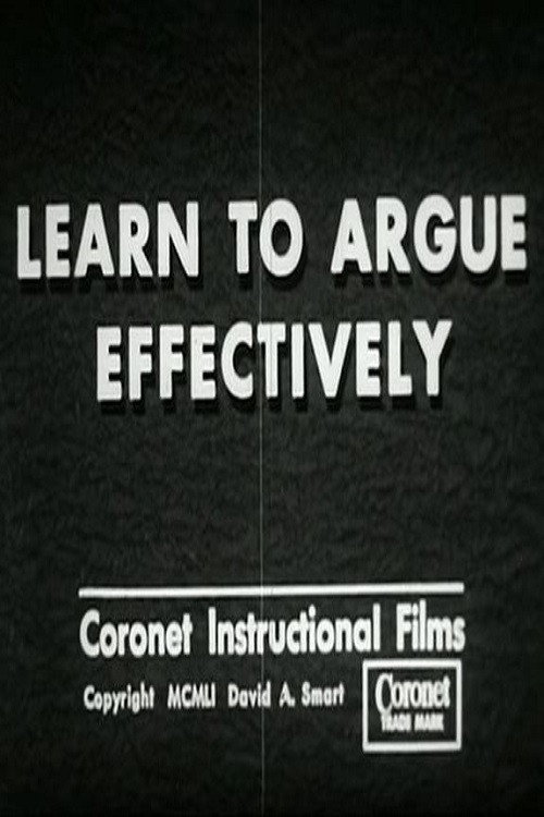 Learn To Argue Effectively poster