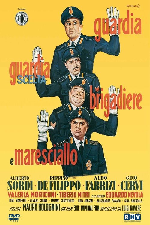 Guardia, guardia scelta, brigadiere e maresciallo poster