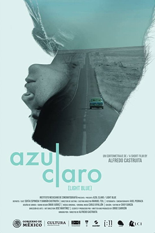 Light Blue poster
