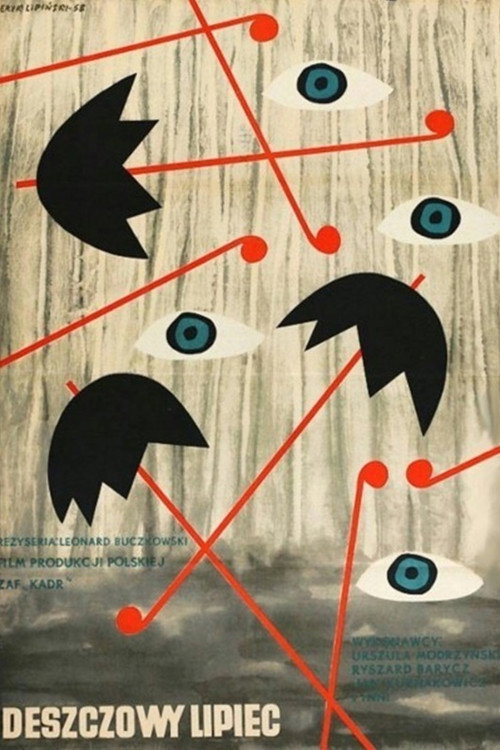 Rainy July poster