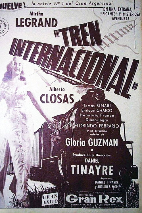 Tren internacional poster