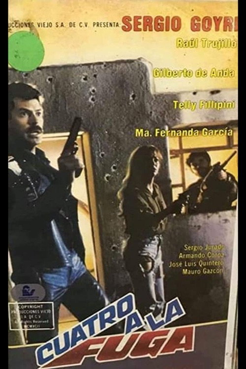 Cuatro a la fuga poster
