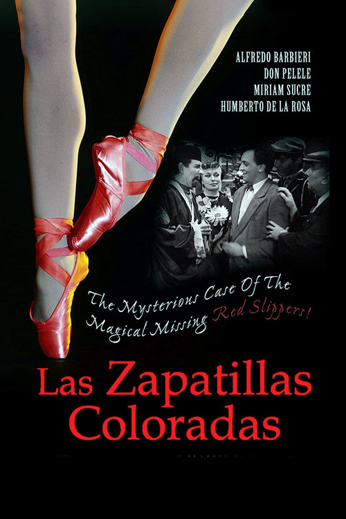 Las zapatillas coloradas poster