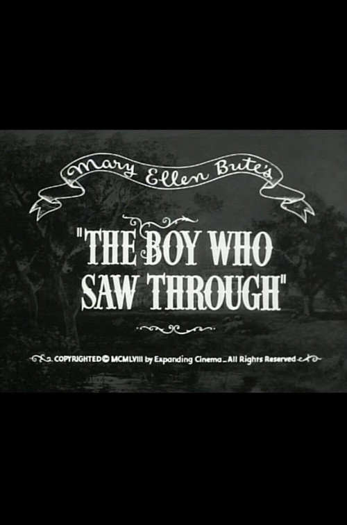 The Boy Who Saw Through poster