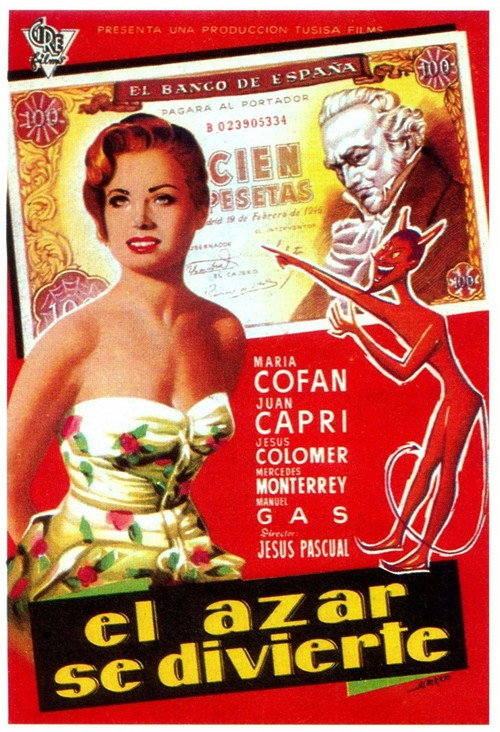 El azar se divierte poster