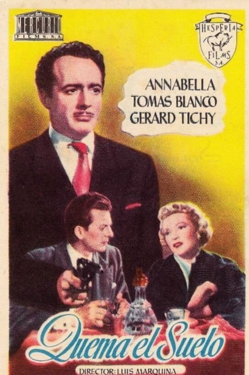 Quema el suelo poster