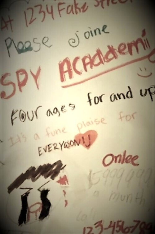 Spy Acaddemi poster
