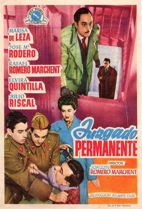 Juzgado permanente poster