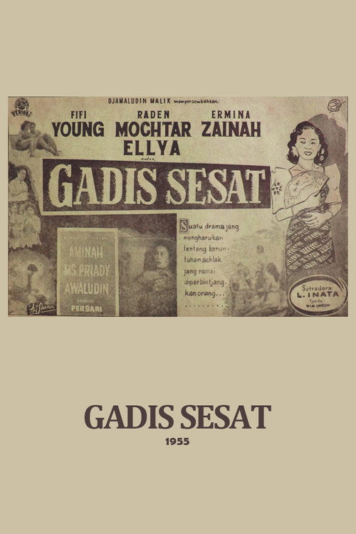 Gadis Sesat poster