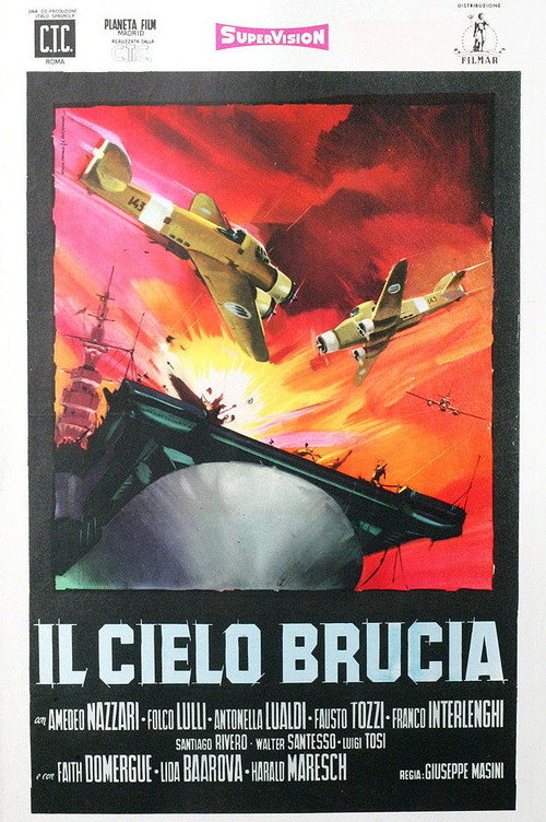 Il cielo brucia poster