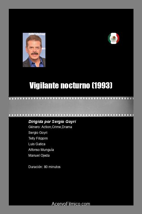 Vigilante nocturno poster
