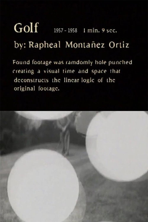 Golf poster