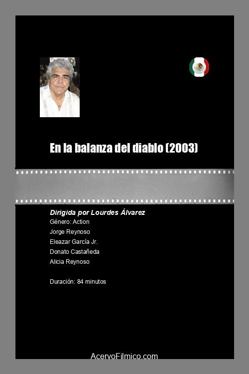 En la balanza del diablo poster
