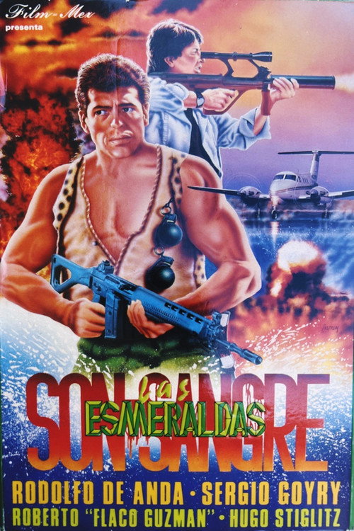 Las esmeraldas son sangre poster