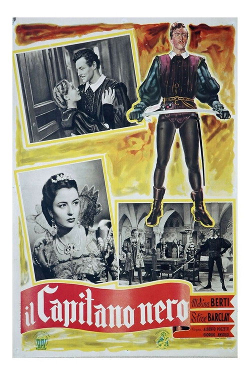 Il capitano nero poster