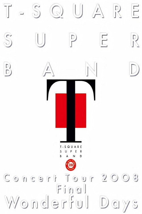 T-Square Super Band - Concert tour 2008 Final Wonderful Days poster