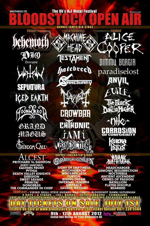 Paradise Lost: Live at Bloodstock poster