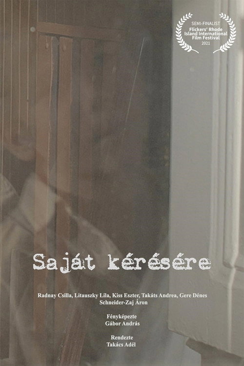 At His Own Request poster