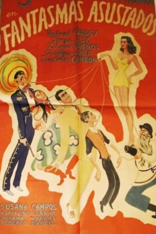 Fantasmas asustados poster