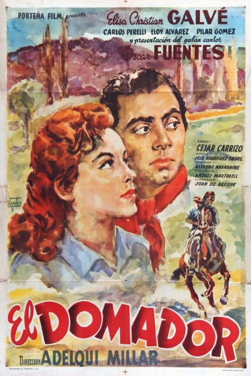 El domador poster
