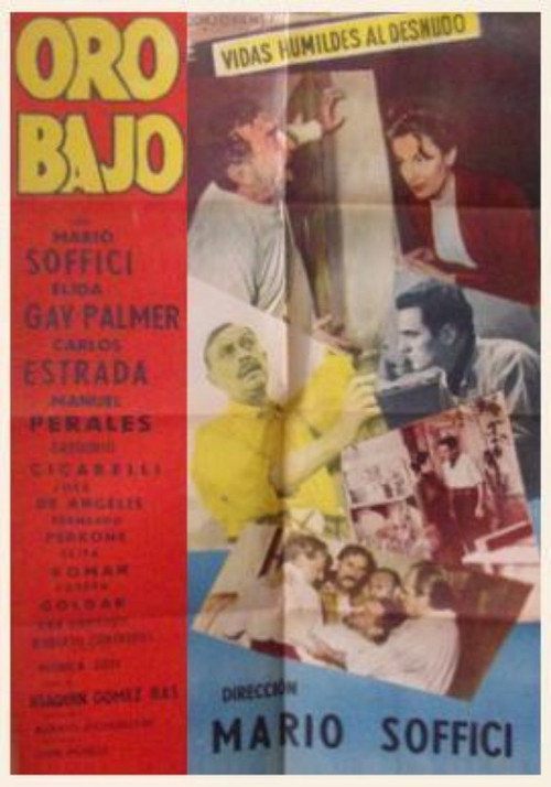Oro bajo poster