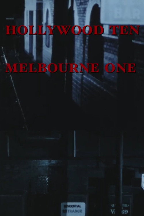 Hollywood Ten, Melbourne One poster