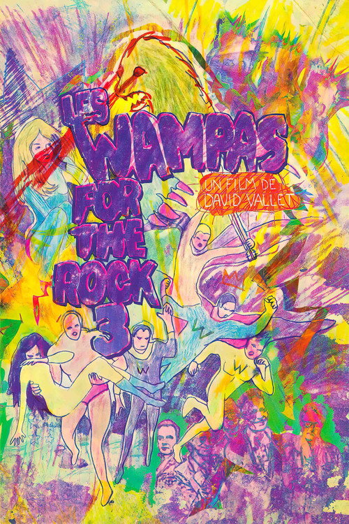 Les Wampas : For the rock 3 poster