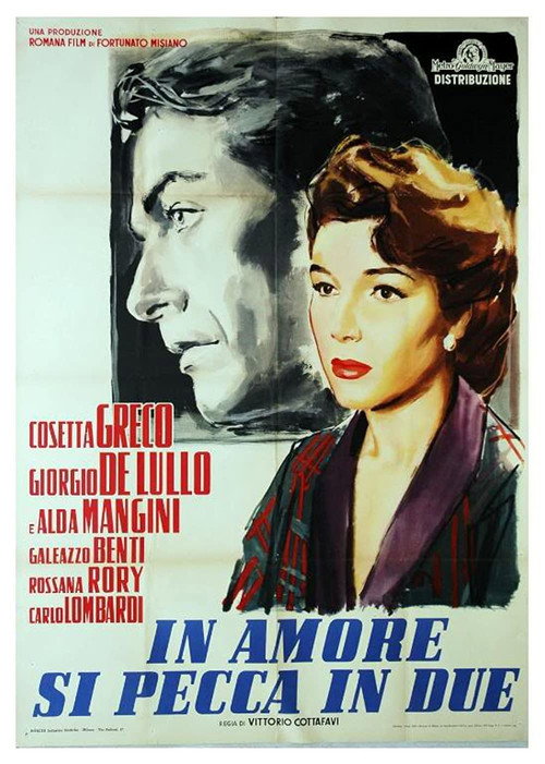 In amore si pecca in due poster