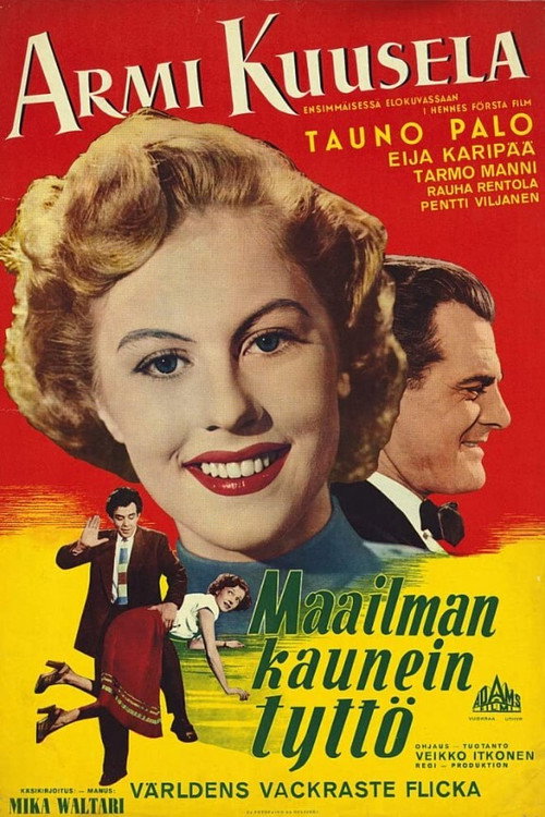 Maailman kaunein tyttö poster