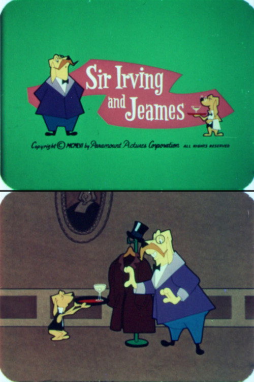 Sir Irving and Jeames poster