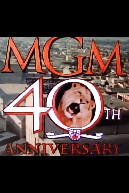MGM 40th Anniversary poster