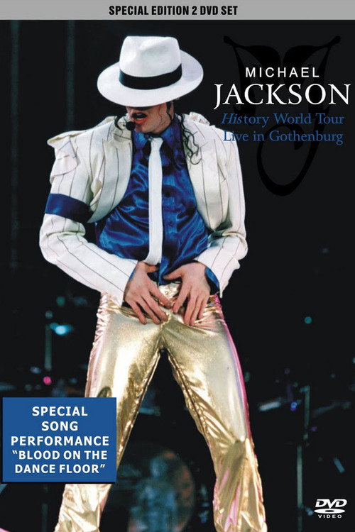 Michael Jackson: HIStory World Tour - Live in Gothenburg poster