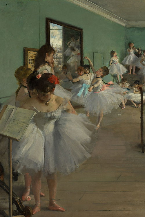 Ballet by Degas poster