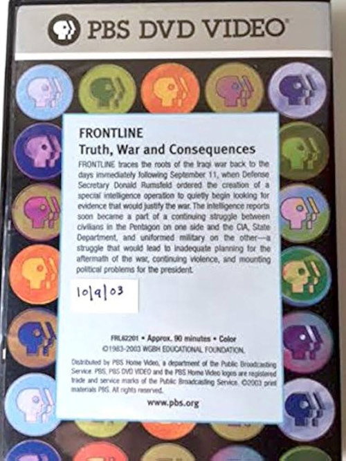 Truth, War and Consequences poster