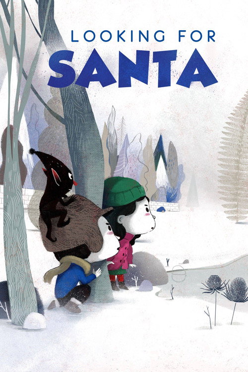 Looking for Santa poster