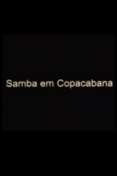 Samba em Copacabana poster