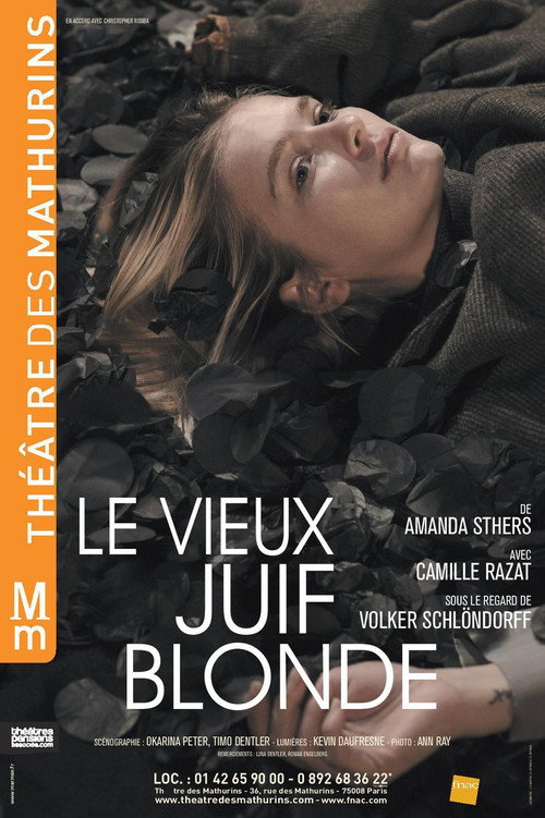 Le vieux juif Blonde poster