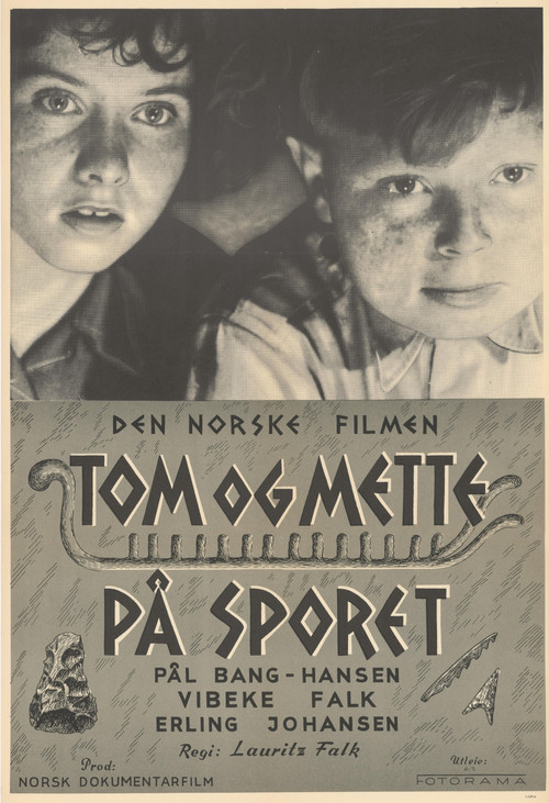 Tom og Mette på sporet poster