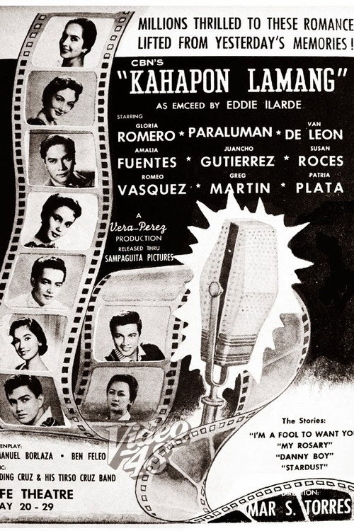 Kahapon Lamang poster