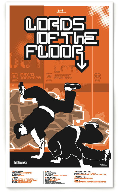 RED BULL BBOY COMPETITION poster